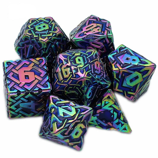 Celtic Metal Dice - Tempered