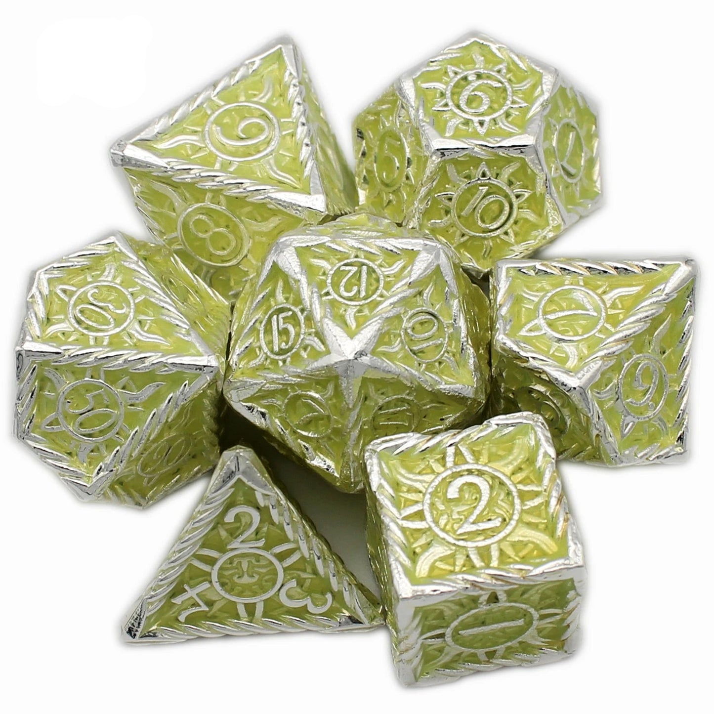 Sun's Radiance - Silver Lime