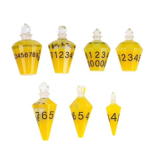 Potion Bottles Dice - Yellow