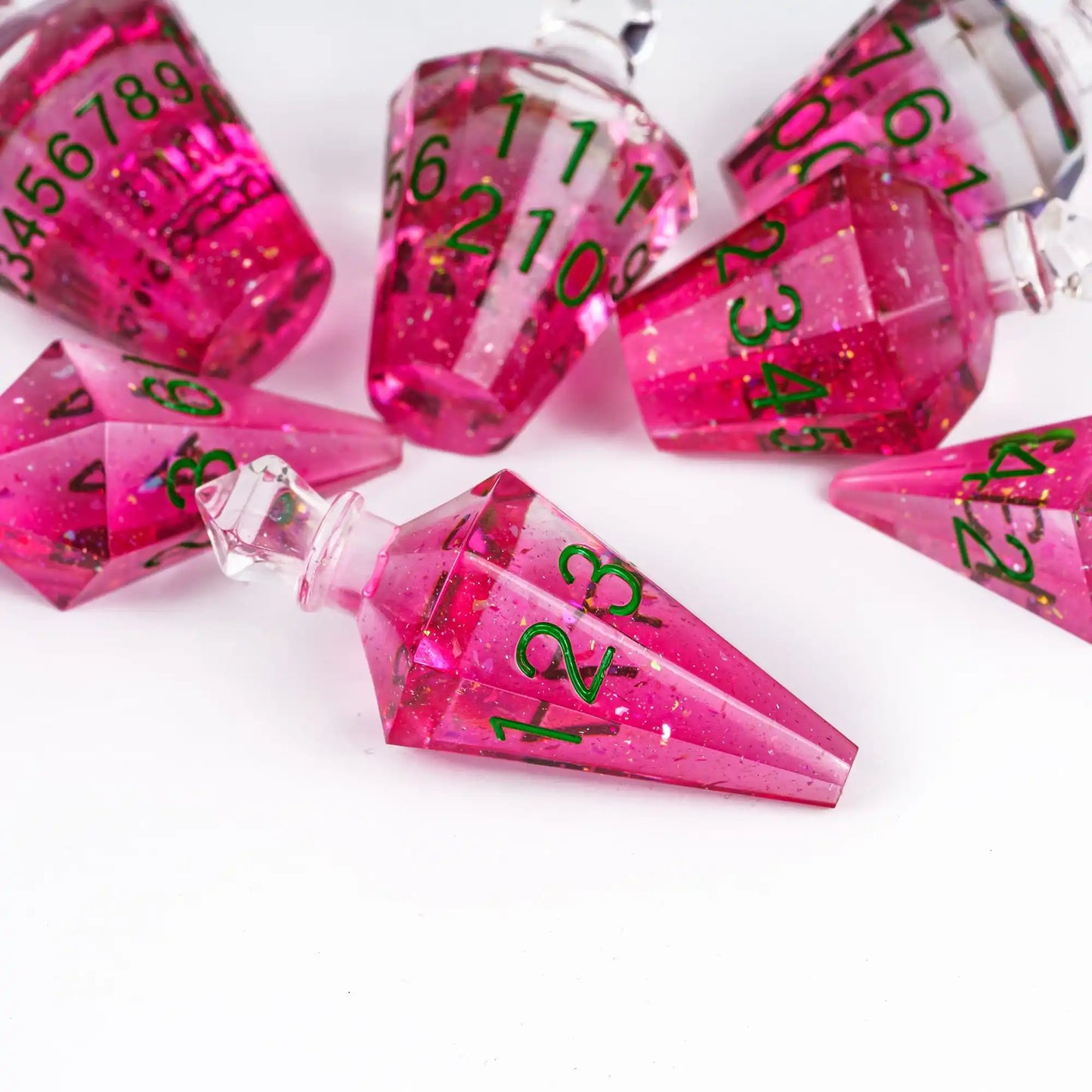 Potion Bottles Dice - Green