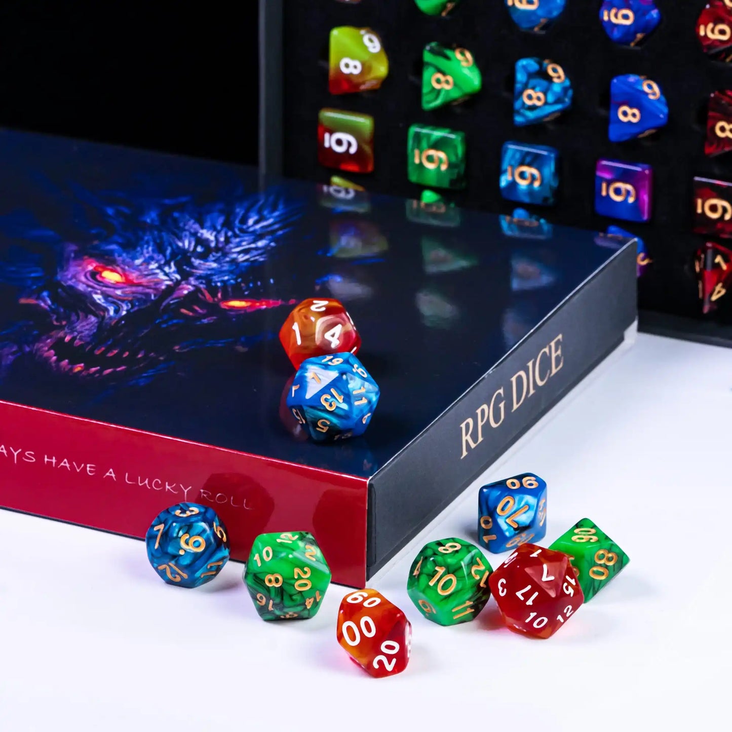 Dice Gift Box (5 sets of dice) - Dragon Tamer